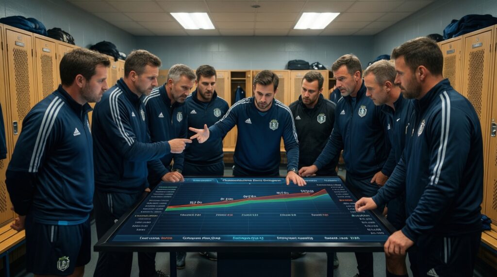 Сила скамейки: как тренерский штаб принимает решения по ходу матча - иллюстрация