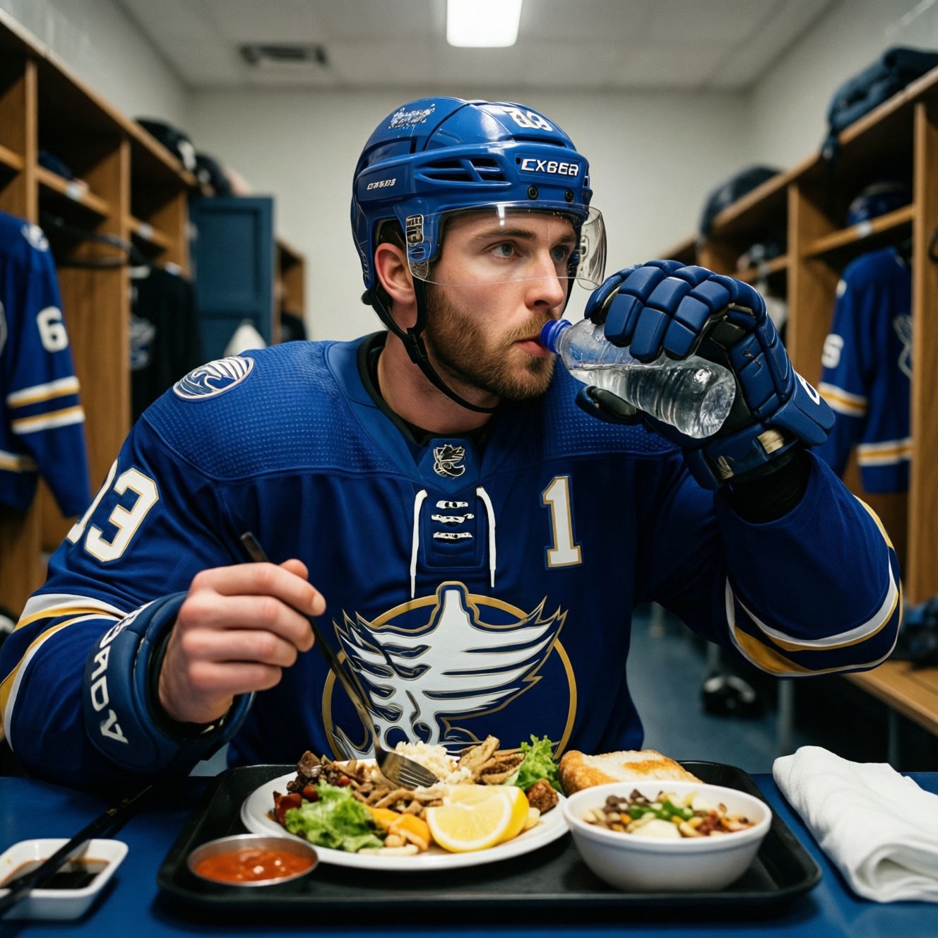 Питание хоккеистов и режим дня: что они на самом деле едят и как проходит день