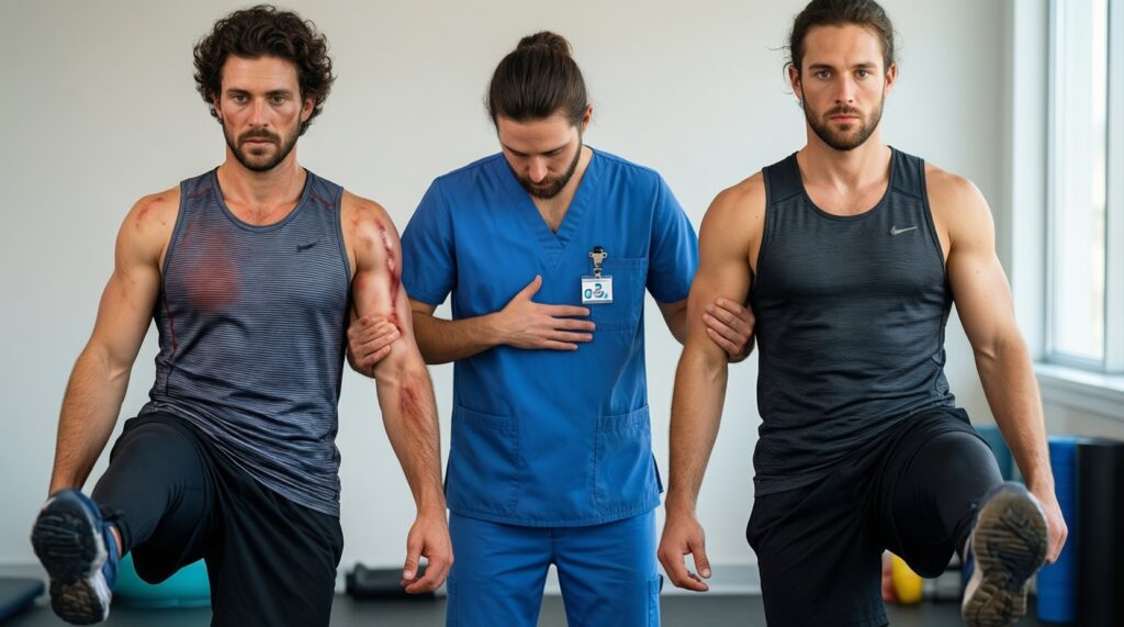 Восстановление и медицина: как игроки возвращаются после травм - иллюстрация